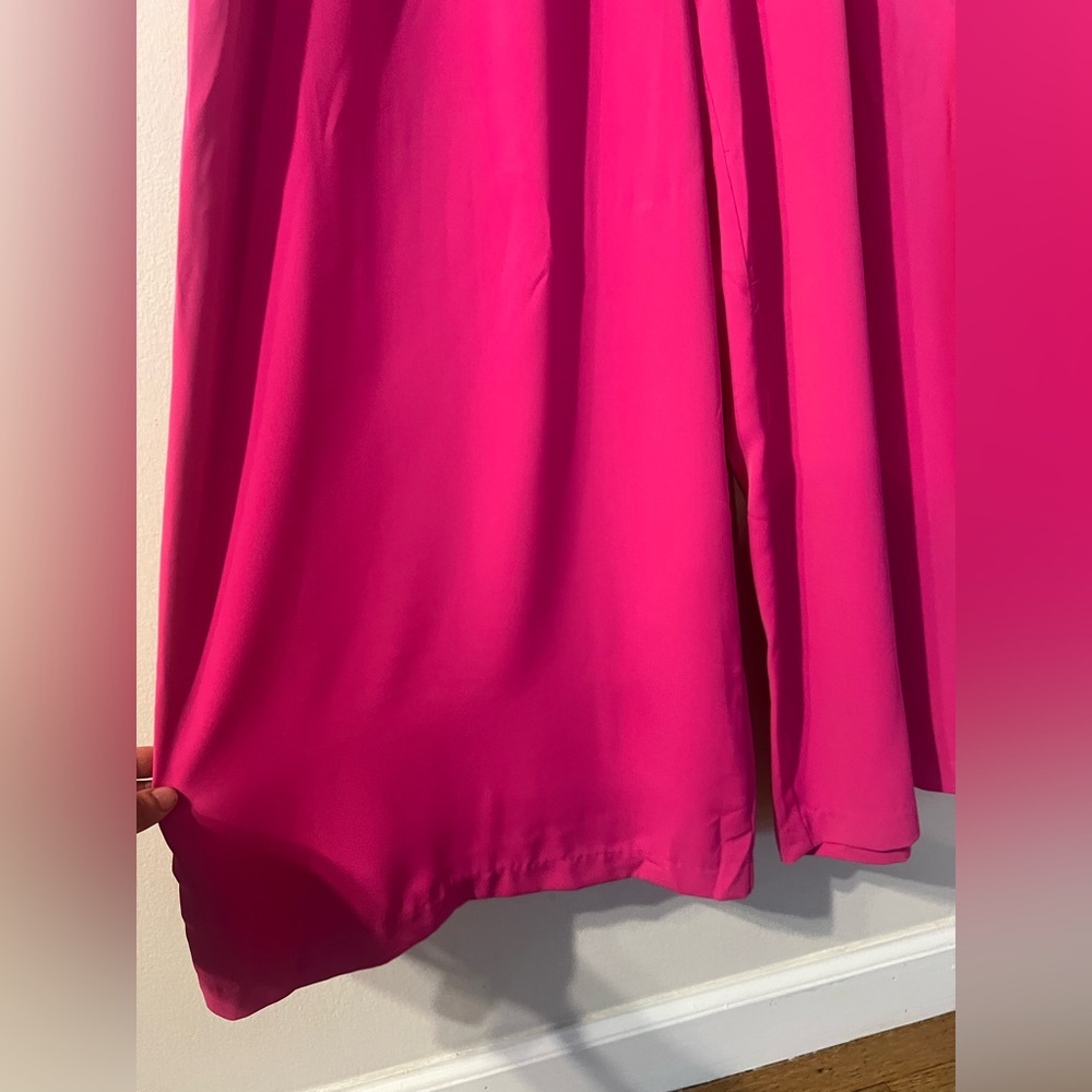 Julia Jordan Pink Jumpsuit with Flowing Palazzo Pants - Picture 8 of 12